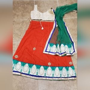 Indian garba Navratri chaniyacholi lahangacholi